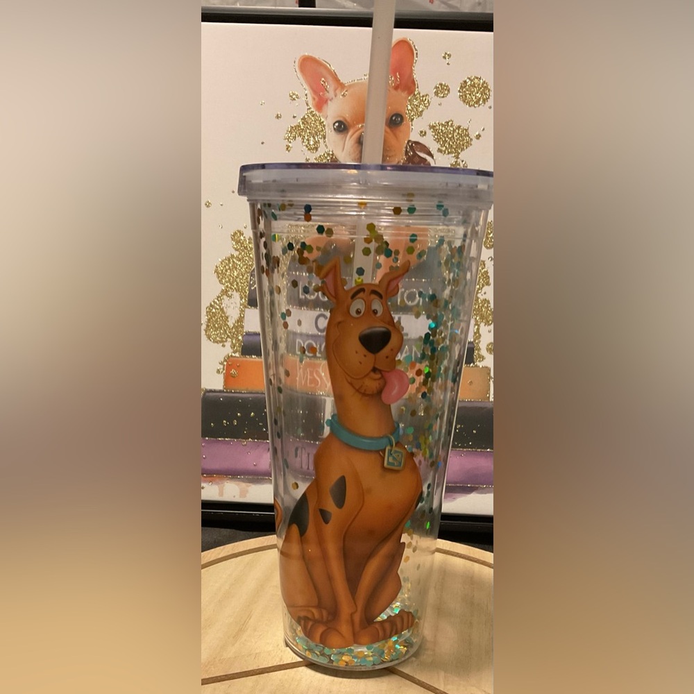 Scooby-Doo Glitter Tumbler NEW!!!